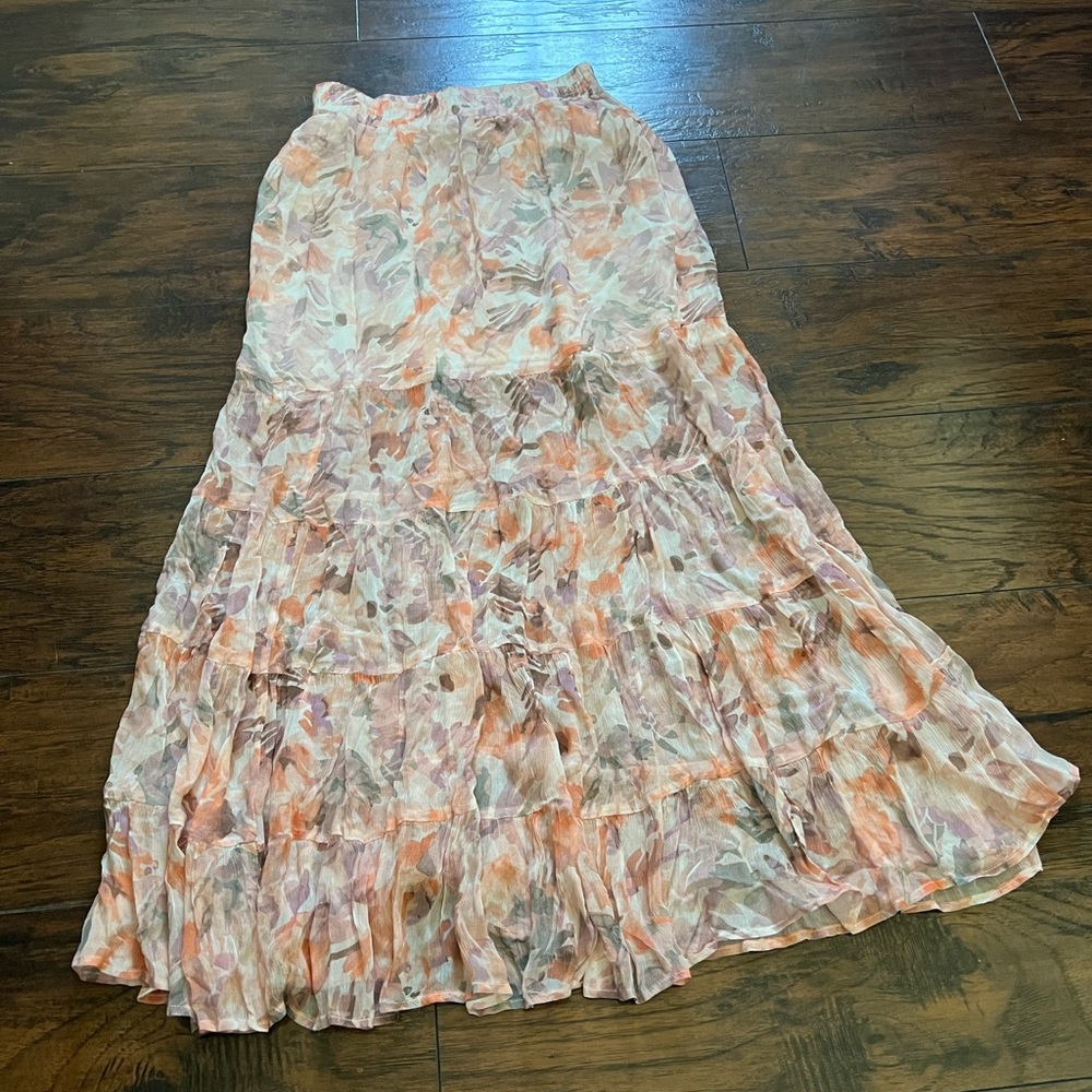 Tart Collections Julie Maxi Skirt Size Medium Bohemian Anthropologie #D-2
